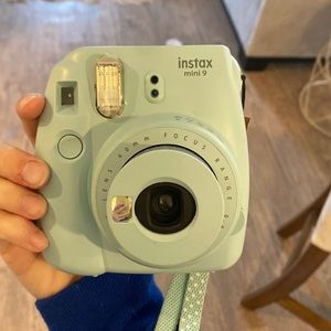 FUJIFILM Instax Mini 9 Blue Instant Film Camera